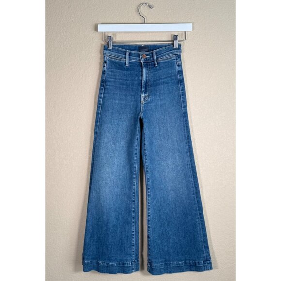MOTHER Blue Flare & Wide Leg Jeans - Picture 4 of 16